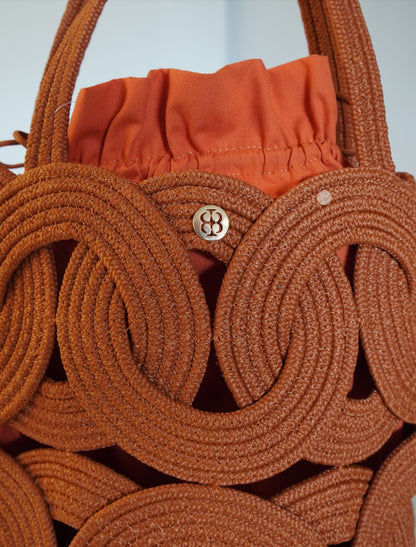 Bolsa Pêssego Small Tote