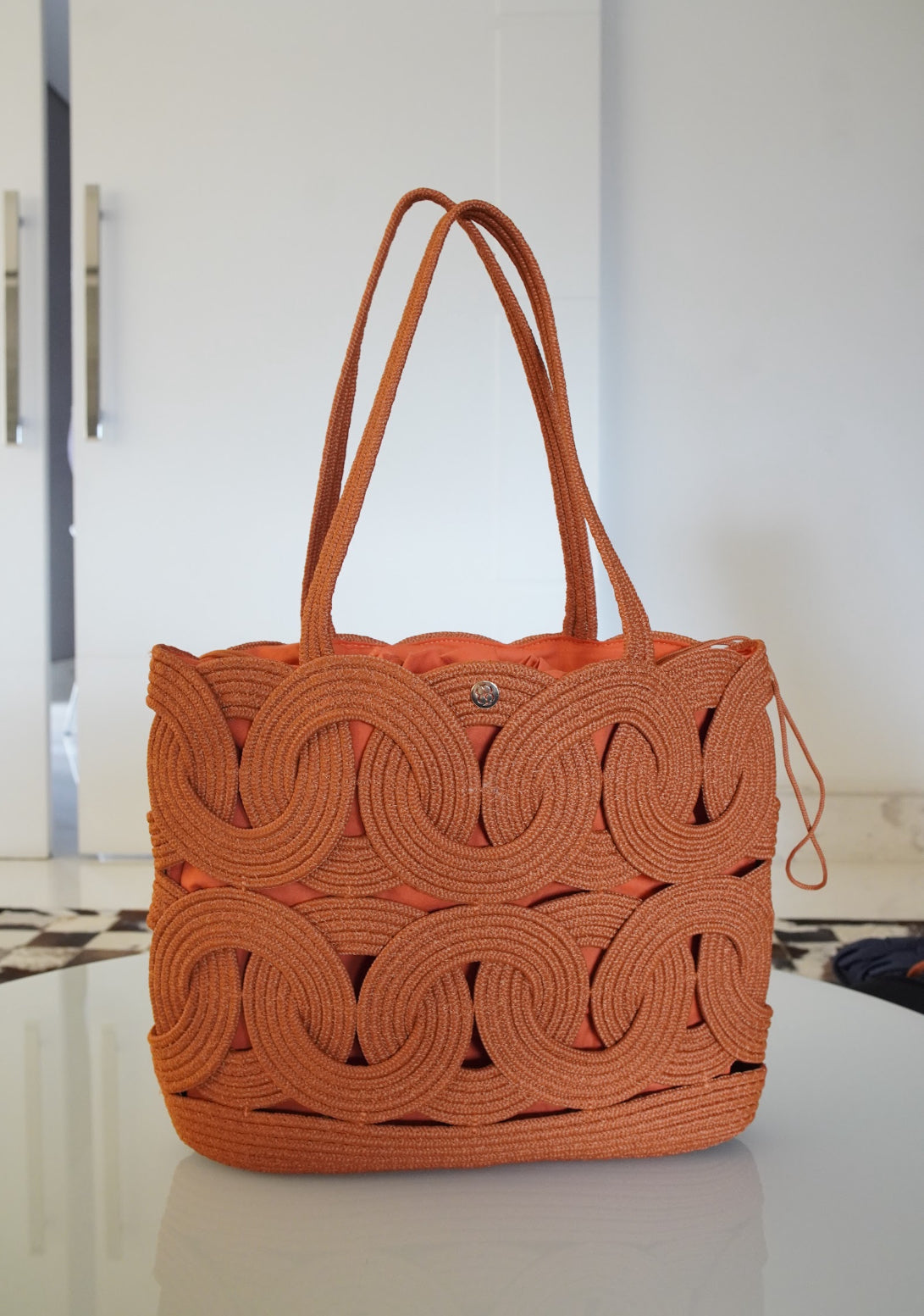 Bolsa Pêssego Tote