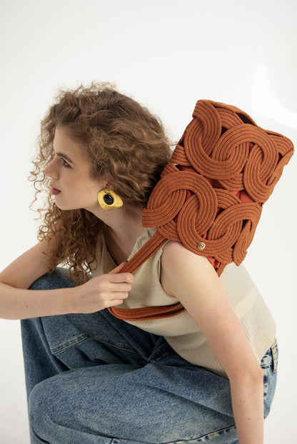 Bolsa Pêssego Small Tote