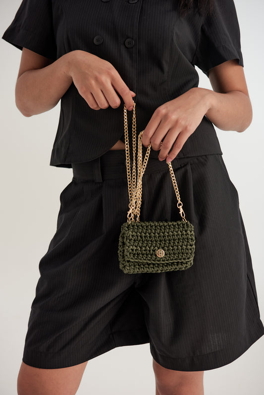 Mini Pocket verde musgo